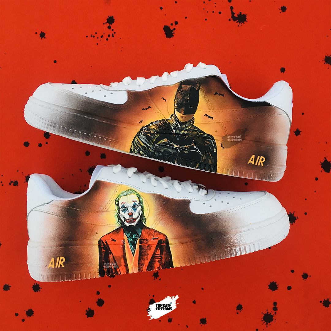 joker custom sneakers